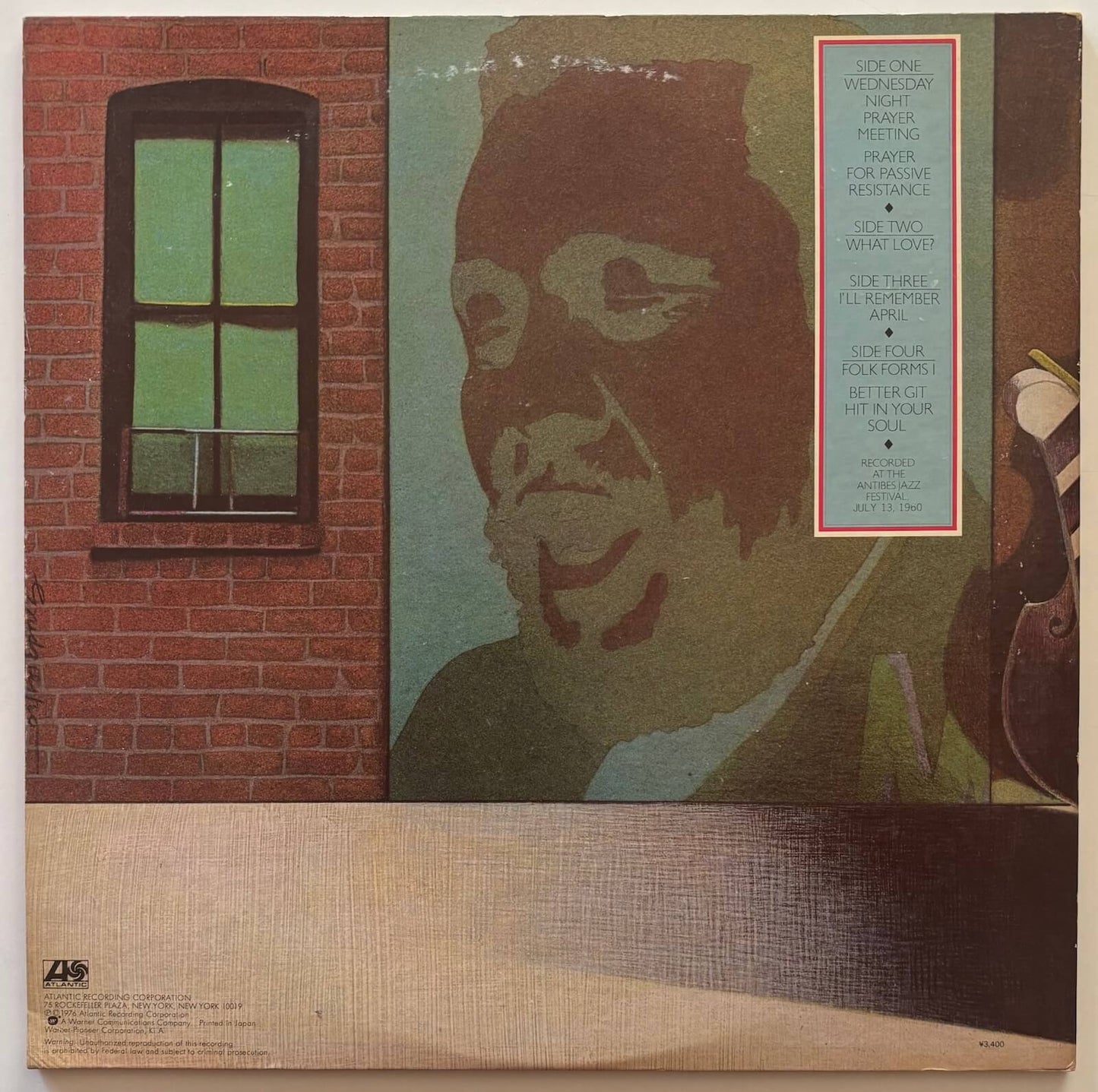 Charles Mingus - Mingus at Antibes (1979 Japanese Atlantic Gatefold 2LP)