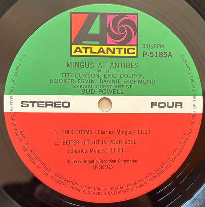 Charles Mingus - Mingus at Antibes (1979 Japanese Atlantic Gatefold 2LP)