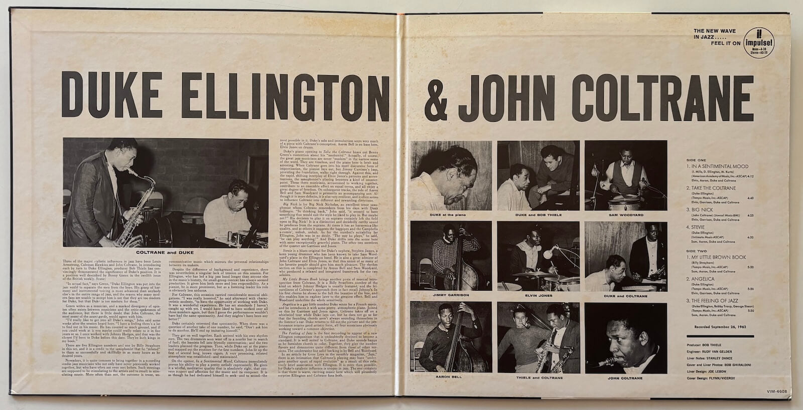 Duke Ellington and John Coltrane (1980 Japanese Impulse! Stereo LP