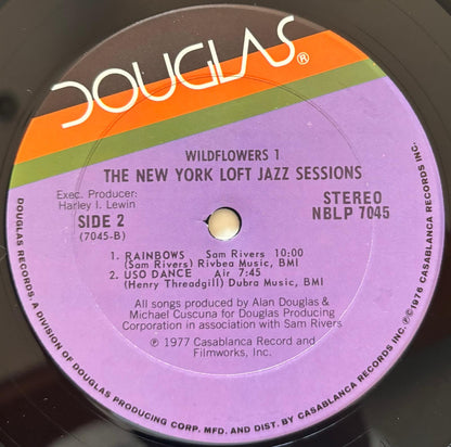 Various Artists - Wildflowers 1: The New York Loft Jazz Sessions (1977 US Douglas / Casablanca Vinyl LP)