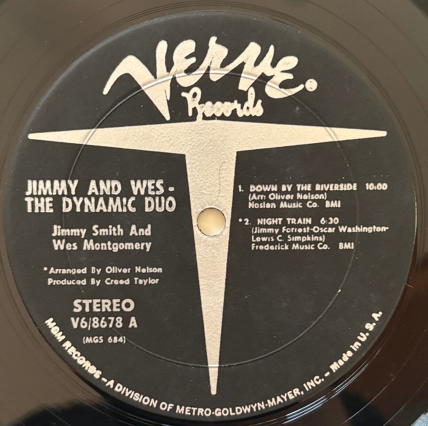 Jimmy Smith and Wes Montgomery - Dynamic Duo (1967 US Verve Gatefold LP)