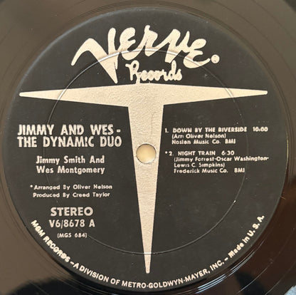 Jimmy Smith and Wes Montgomery - Dynamic Duo (1967 US Verve Gatefold LP)