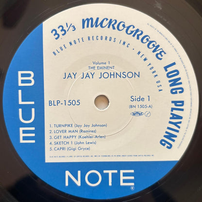 J.J. Johnson - The Eminent Jay Jay Johnson Volume 1 (1983 Japanese Blue Note Mono LP)