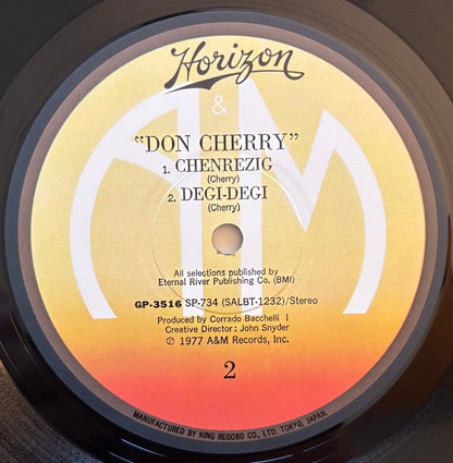 Don Cherry - Don Cherry (1977 Japanese Horizon/A&M Gatefold LP)