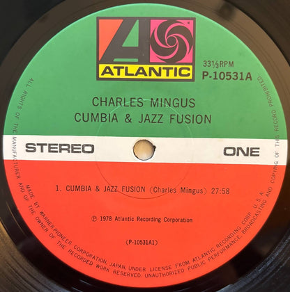 Charles Mingus - Cumbia and Jazz Fusion (1978 Japanese Atlantic Stereo LP)