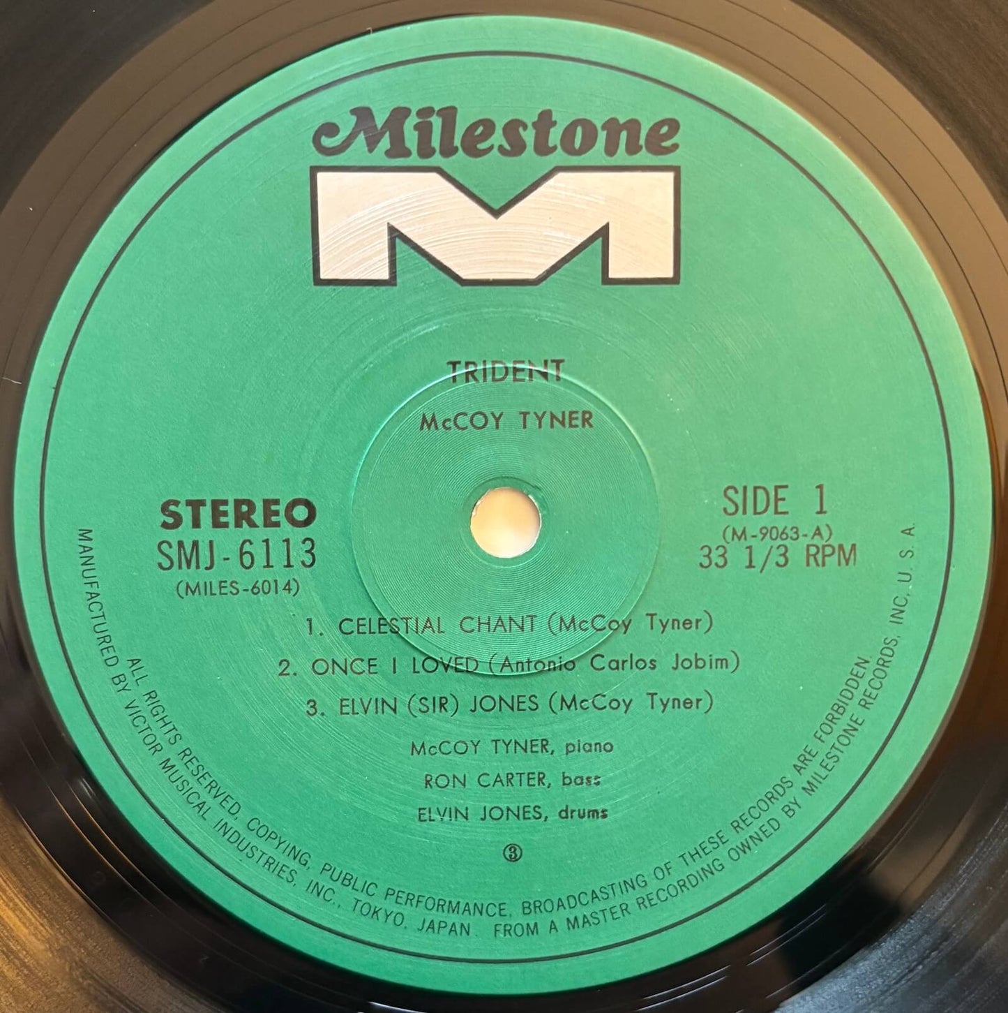 McCoy Tyner - Trident (1975 Japanese Milestone Stereo LP)