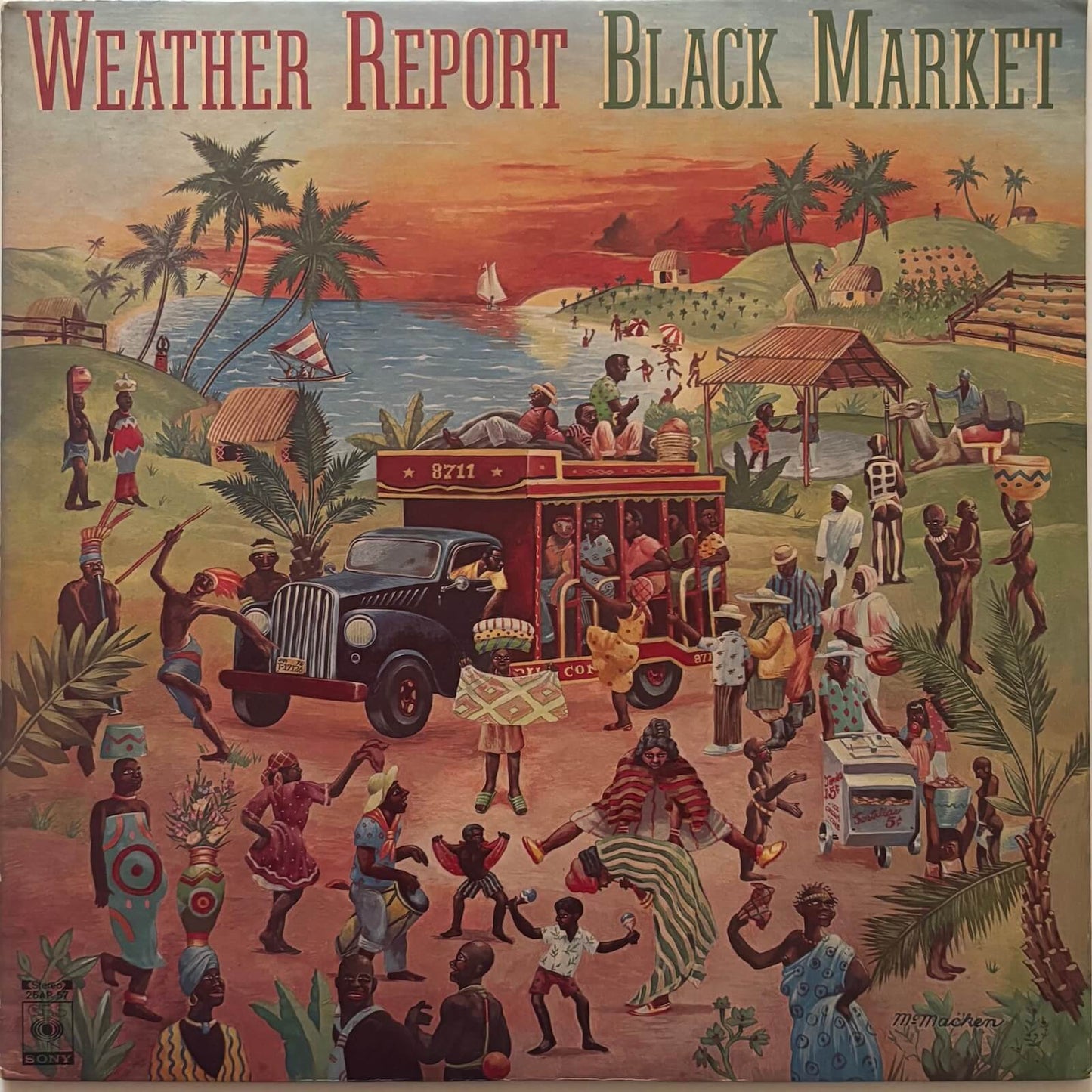 Weather Report - Black Market (1976 Japanese CBS/Sony Stereo LP)