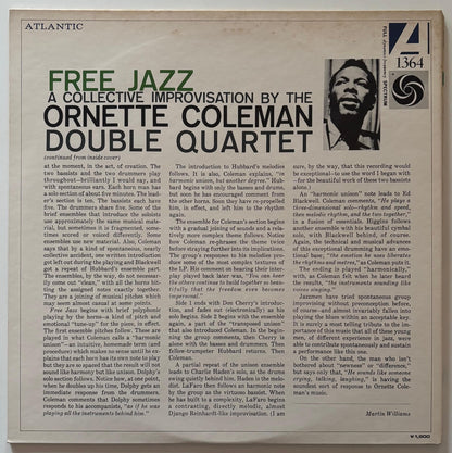 Ornette Coleman Double Quartet - Free Jazz (1972 Japanese Atlantic Stereo Gatefold LP)
