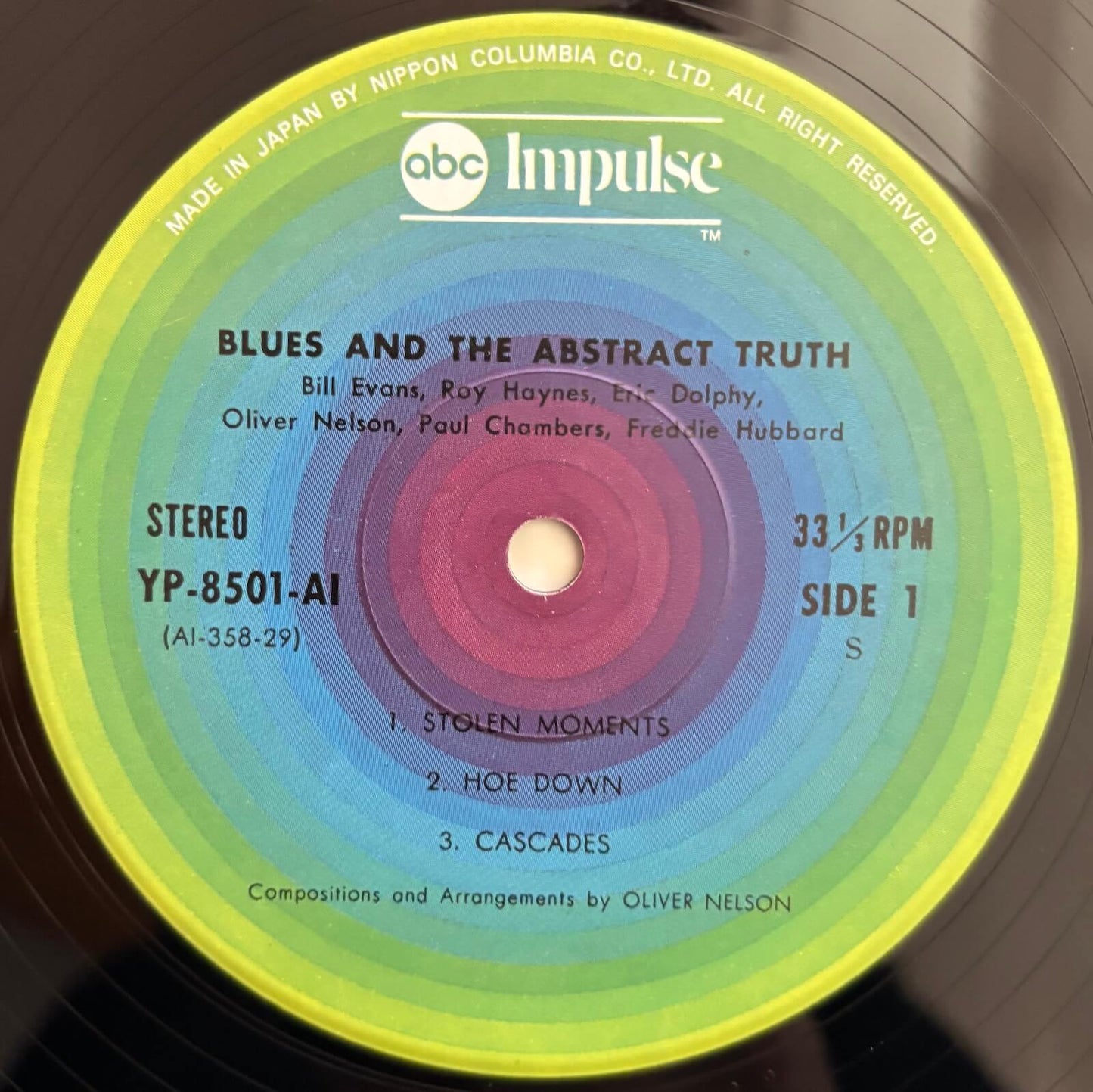 Oliver Nelson - The Blues and the Abstract Truth (1976 Japanese ABC Impulse! Stereo Gatefold LP)