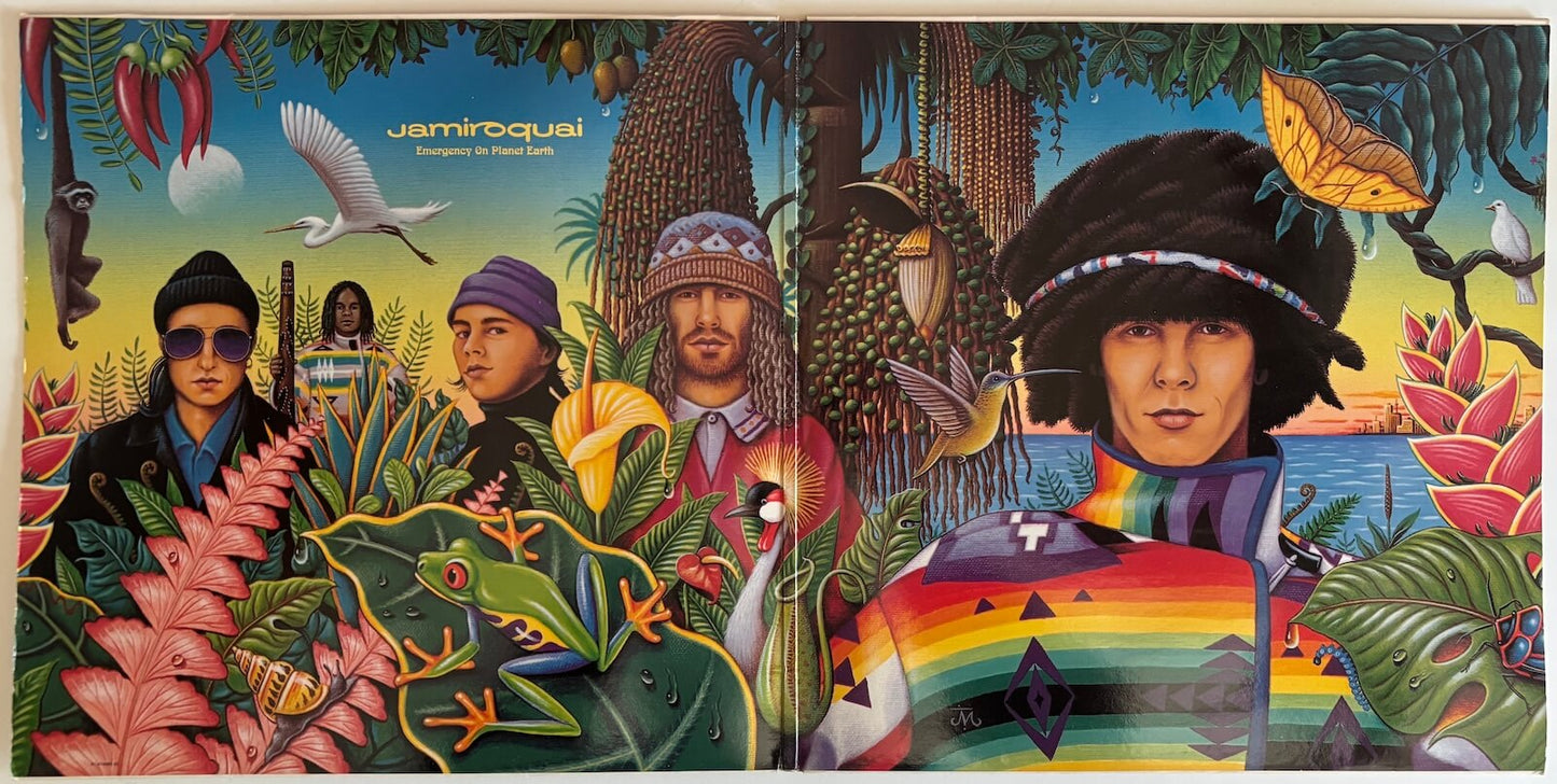 Jamiroquai - Emergency on Planet Earth (1993 UK Sony Soho Square Original 2LP)