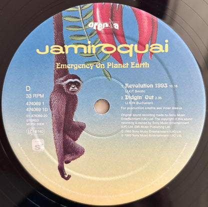 Jamiroquai - Emergency on Planet Earth (1993 UK Sony Soho Square Original 2LP)