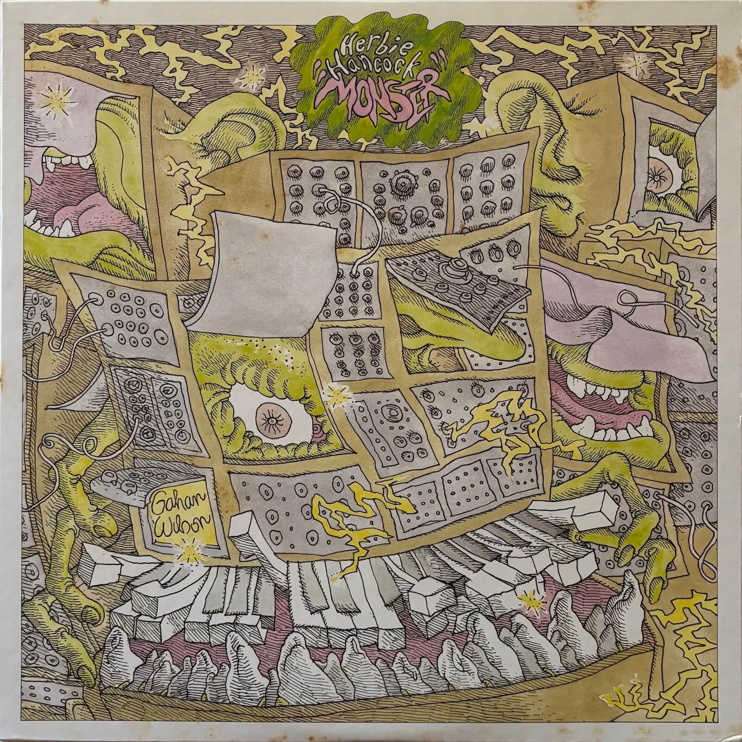 Herbie Hancock - Monster (1980 Japanese CBS/Sony Vinyl LP)