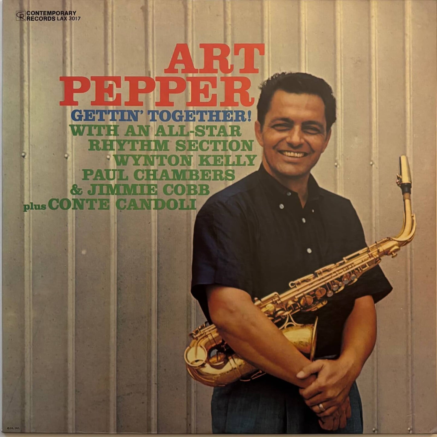 Art Pepper - Gettin' Together! (1974 Japanese Contemporary Vinyl LP)