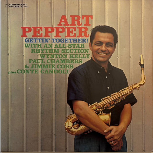 Art Pepper - Gettin' Together! (1974 Japanese Contemporary Vinyl LP)