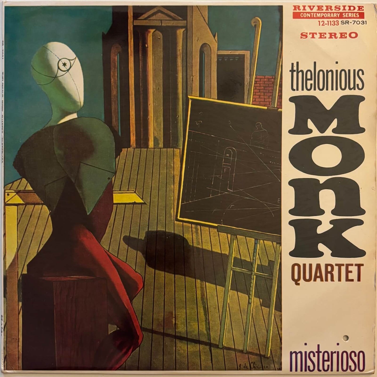The Thelonious Monk Quartet - Misterioso (1962 Japanese Riverside Vinyl LP)