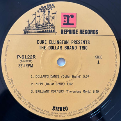 Duke Ellington Presents The Dollar Brand Trio (Japanese Reprise Vinyl LP)