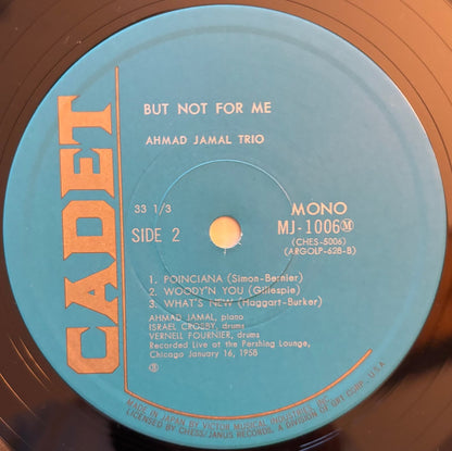 Ahmad Jamal Trio - Ahmad Jamal At The Pershing (1975 Japanese Cadet Vinyl LP Mono)