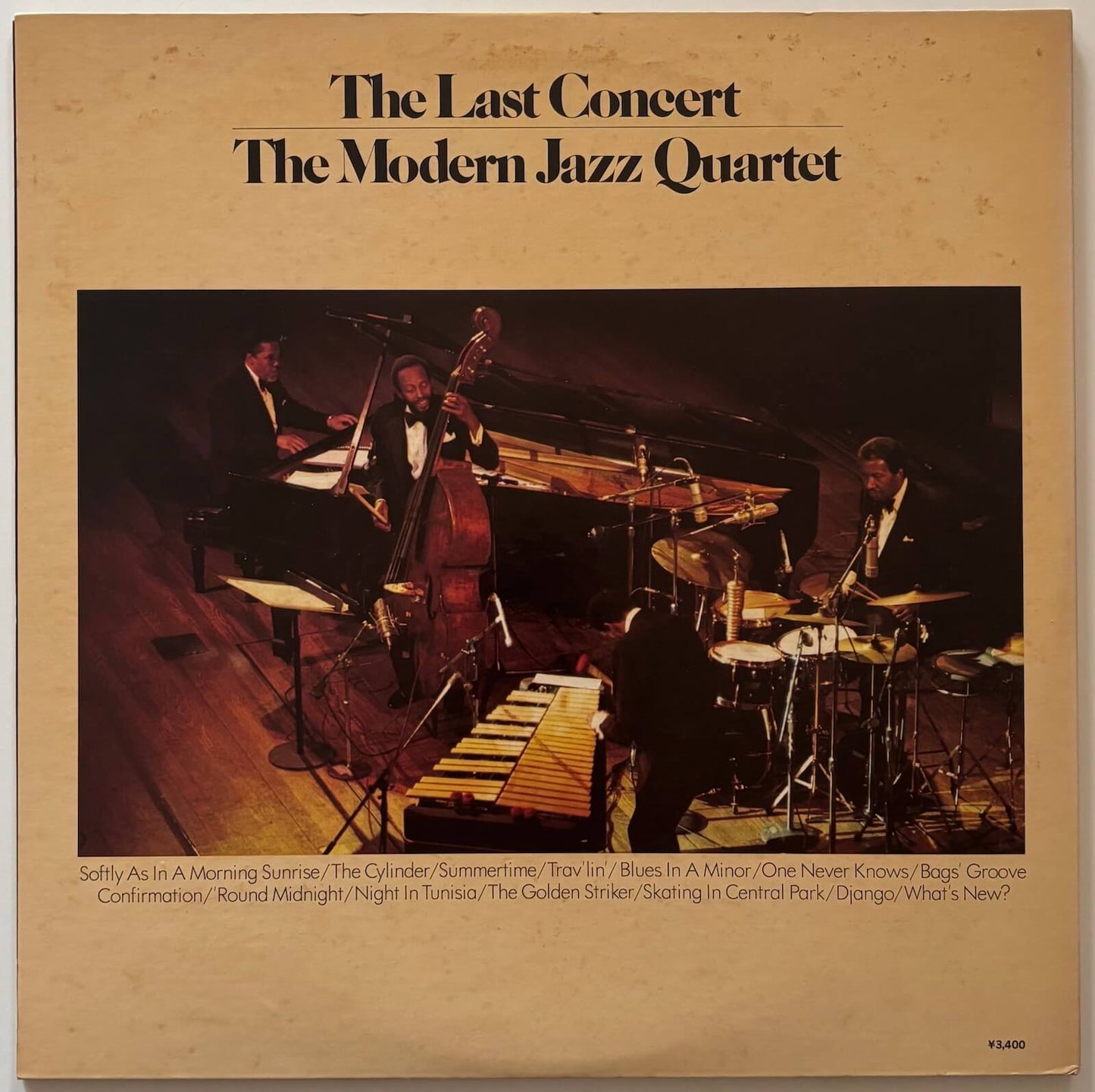 The Modern Jazz Quartet - The Last Concert (1975 Japanese Atlantic Gatefold 2LP)