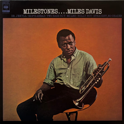 Miles Davis - Milestones (1977 Japanese CBS/Sony Vinyl LP Mono)
