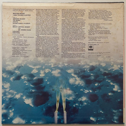 Weather Report - I Sing the Body Electric (1972 Japanese CBS/Sony Original LP)