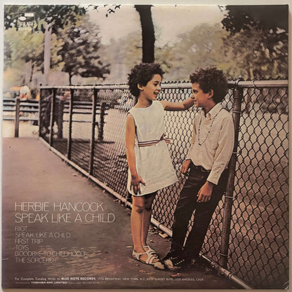 Herbie Hancock - Speak Like A Child (1985 Japanese Blue Note Vinyl LP Gatefold)