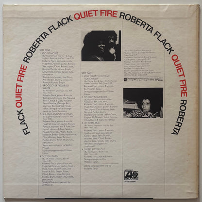 Roberta Flack - Quiet Fire (1972 Japanese Atlantic Vinyl LP)