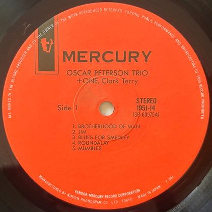 Oscar Peterson Trio + Clark Terry - Oscar Peterson Trio + One (1983 Japanese Mercury Vinyl LP)