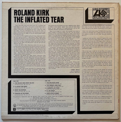 Roland Kirk - The Inflated Tear (1971 Japanese Atlantic Vinyl LP)