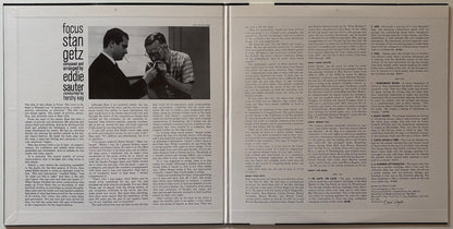 Stan Getz & Eddie Sauter - Focus (1986 Japanese Verve Vinyl LP Gatefold)