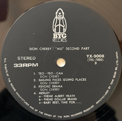 Don Cherry - Mu First Part / Mu Second Part (1971 Japanese Vinyl 2LP)
