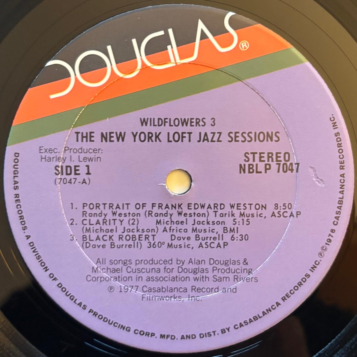 Various - Wildflowers 3: The New York Loft Jazz Sessions (1977 US Douglas Vinyl LP)