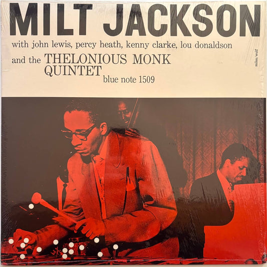 Milt Jackson - Milt Jackson And The Thelonious Monk Quintet (1983 Japanese Blue Note Vinyl LP Mono)