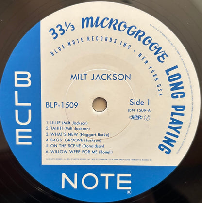 Milt Jackson - Milt Jackson And The Thelonious Monk Quintet (1983 Japanese Blue Note Vinyl LP Mono)