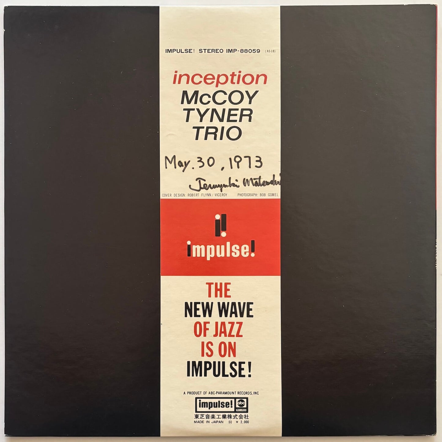 McCoy Tyner Trio - Inception (1973 Japanese Impulse! Vinyl LP)