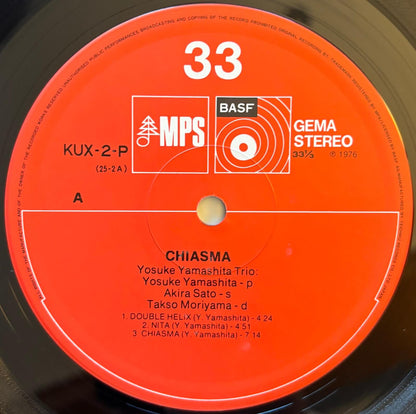 Yosuke Yamashita Trio - Chiasma (1976 Japanese MPS Vinyl LP)