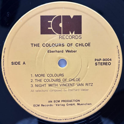 Eberhard Weber - The Colours Of Chloë (1974 Japanese ECM Vinyl LP)