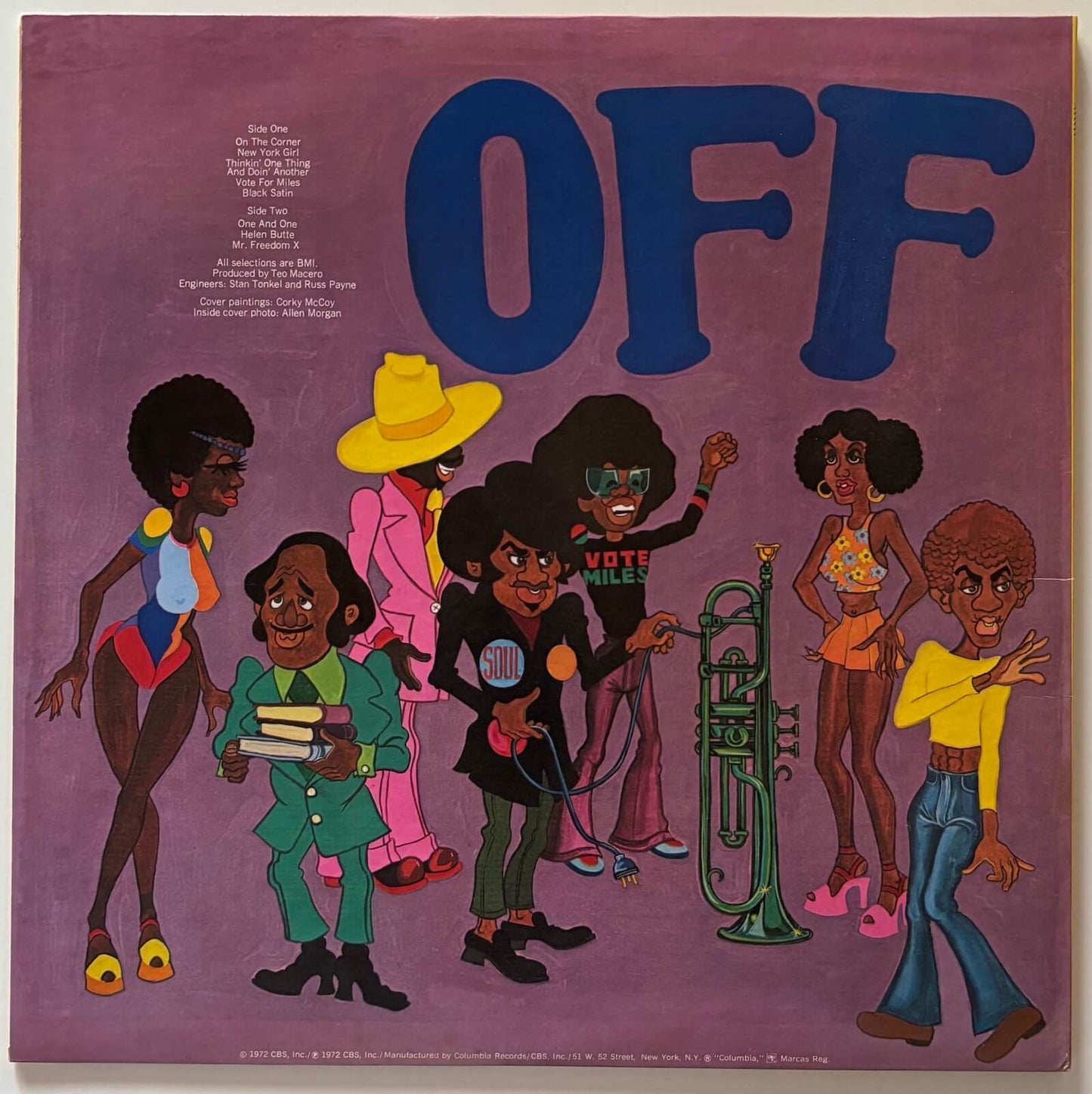 Miles Davis - On The Corner (1972 US Columbia Vinyl LP Gatefold, First Pressing)