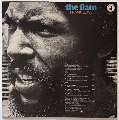 Frank Lowe - The Flam (1976 Italian Black Saint BSR 0005 Vinyl LP)