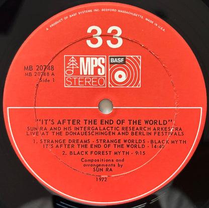 Sun Ra And His Intergalactic Research Arkestra - It's After The End Of The World (1972 US MPS/BASF Vinyl LP Gatefold)