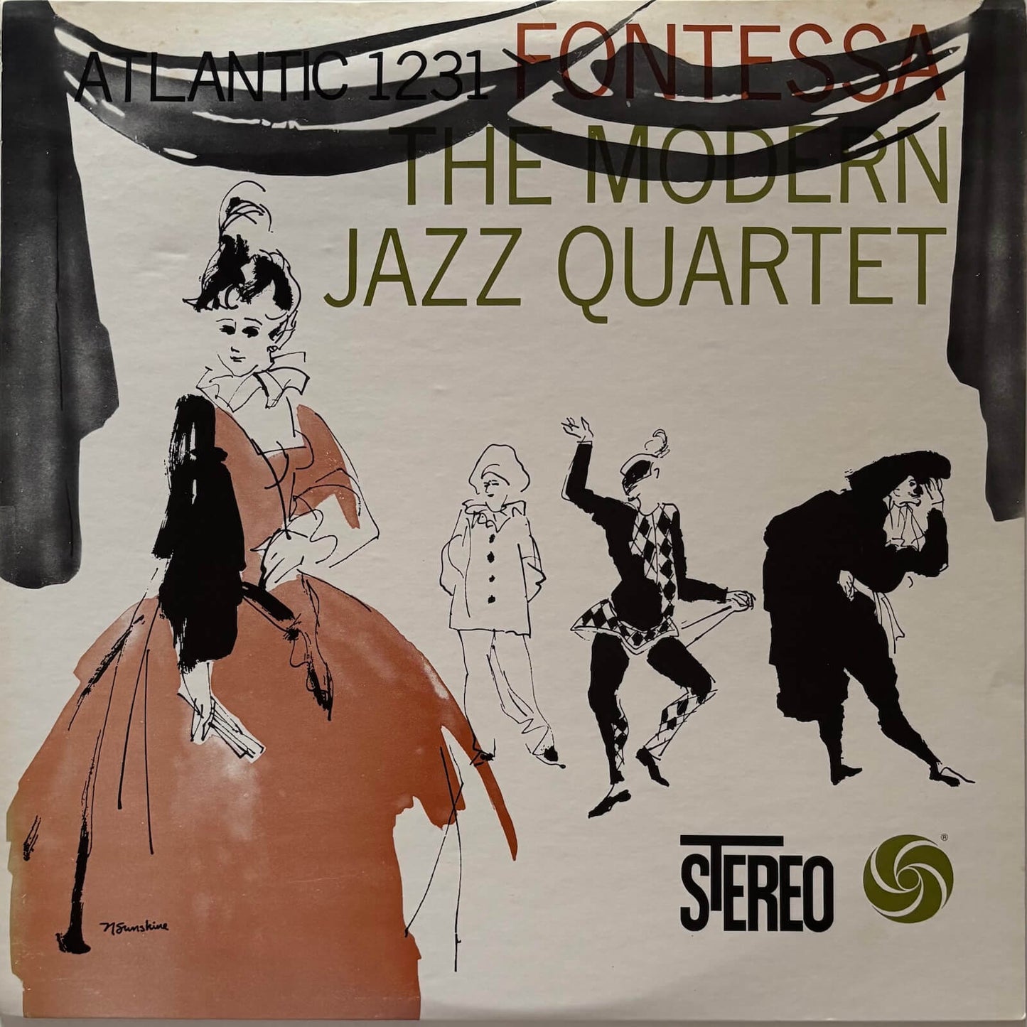 The Modern Jazz Quartet - Fontessa (1976 Japanese Atlantic Vinyl LP Mono)