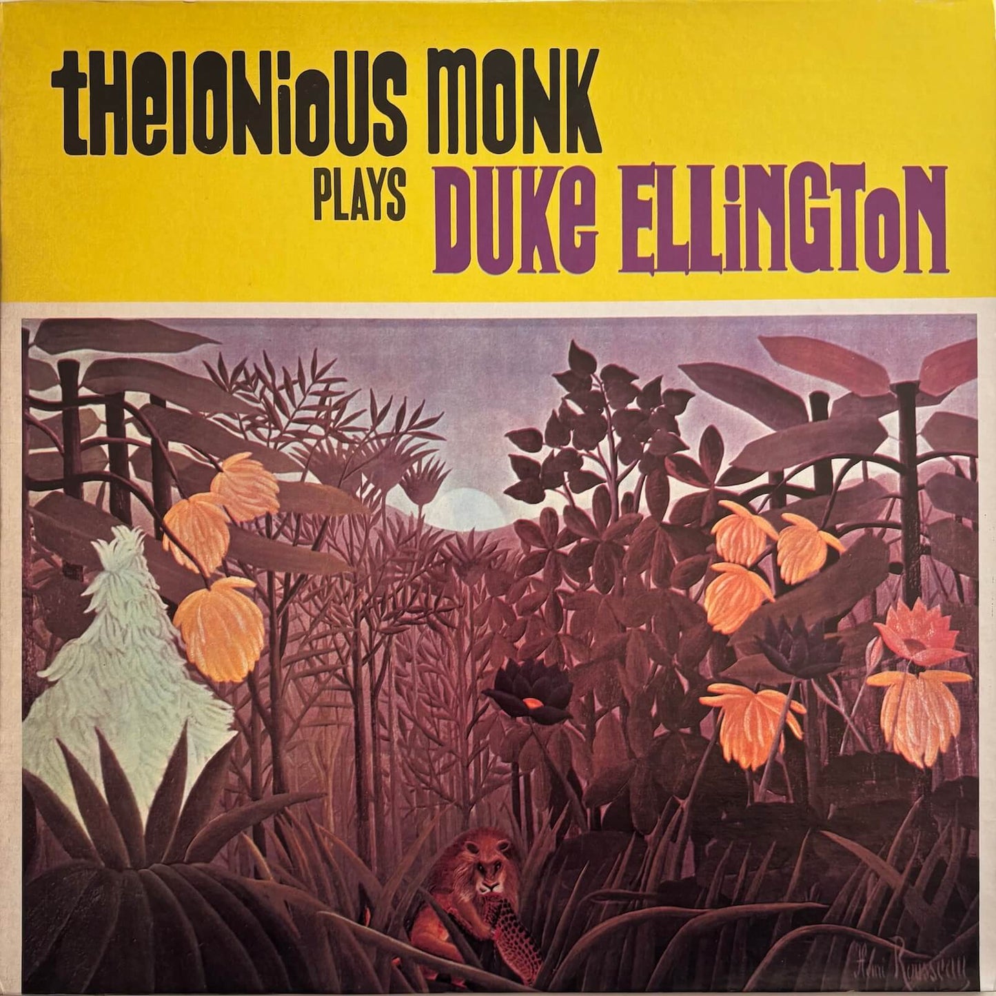 Thelonious Monk - Thelonious Monk Plays Duke Ellington (1982 US Riverside Vinyl LP Mono)