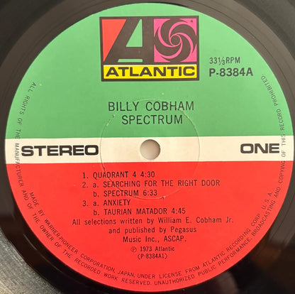 Billy Cobham - Spectrum (1973 Japanese Atlantic Vinyl LP Gatefold)