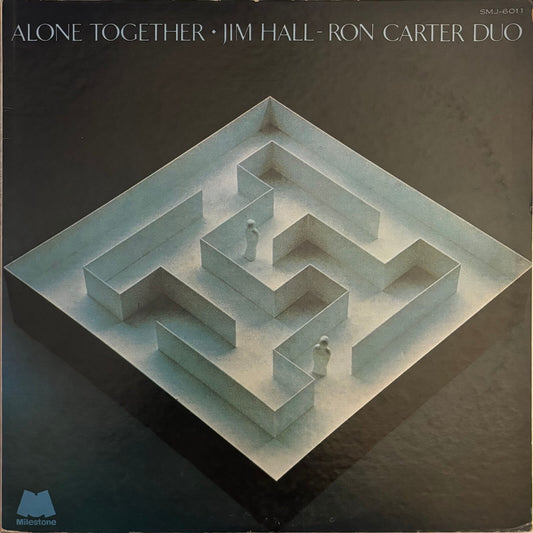 Jim Hall / Ron Carter Duo - Alone Together (1973 Japanese Milestone Vinyl LP)