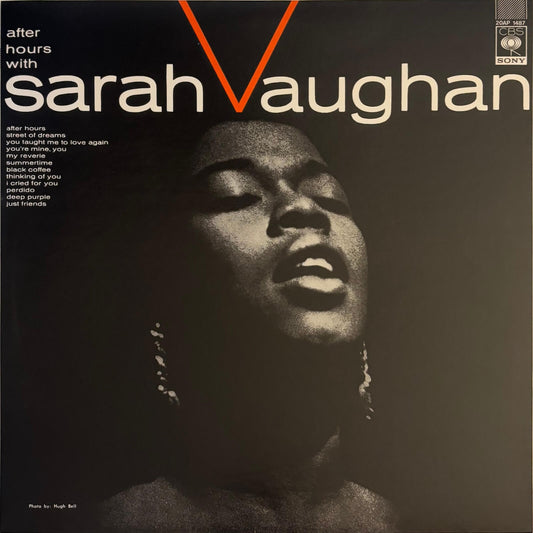 Sarah Vaughan - After Hours With Sarah Vaughan (1979 Japanese CBS/Sony Vinyl LP Mono)