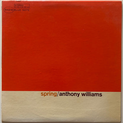 Anthony Williams - Spring (1971 US Blue Note BST-84216 Vinyl LP)
