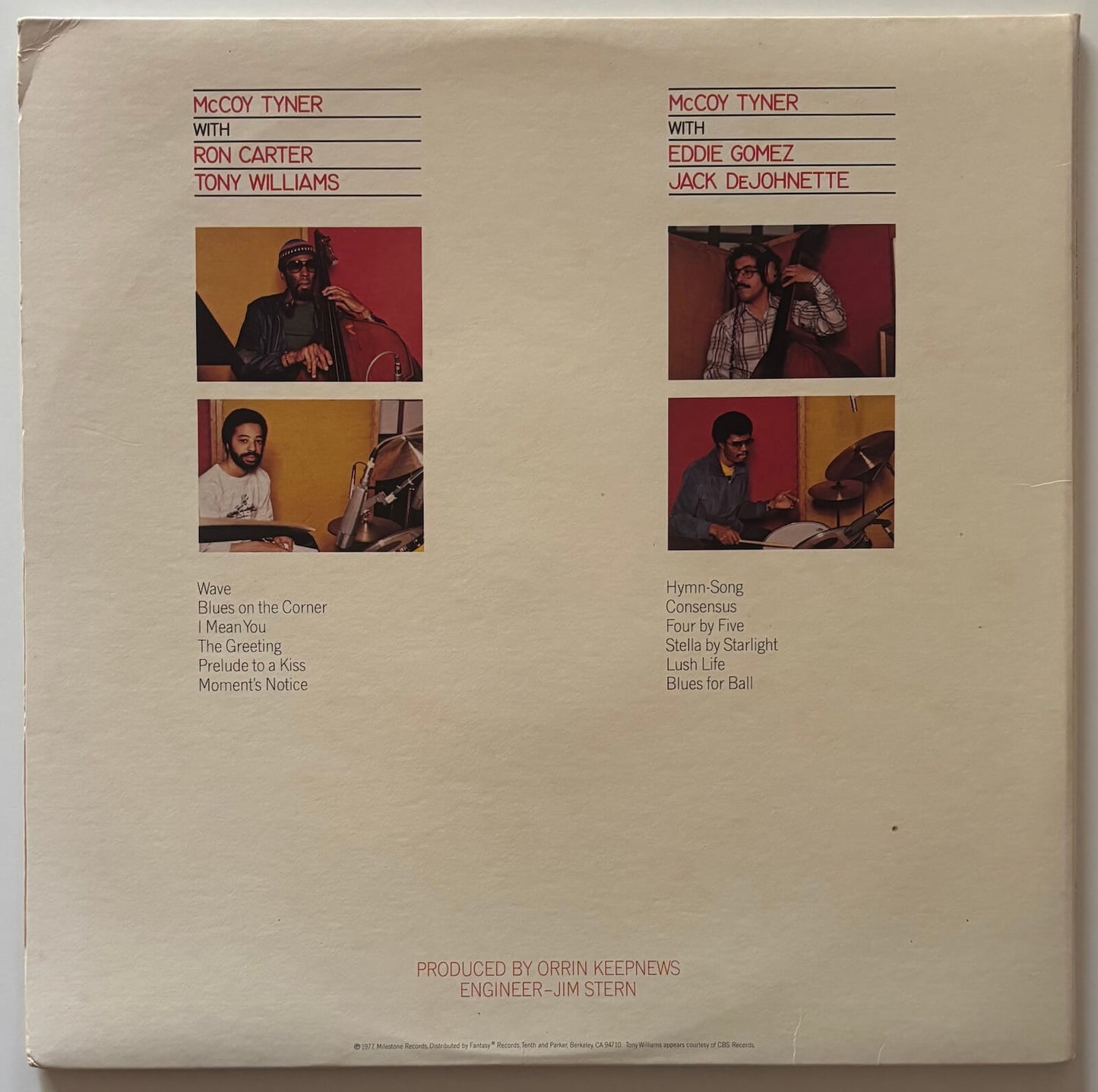 McCoy Tyner - Supertrios (1977 US Milestone 2xLP Gatefold)