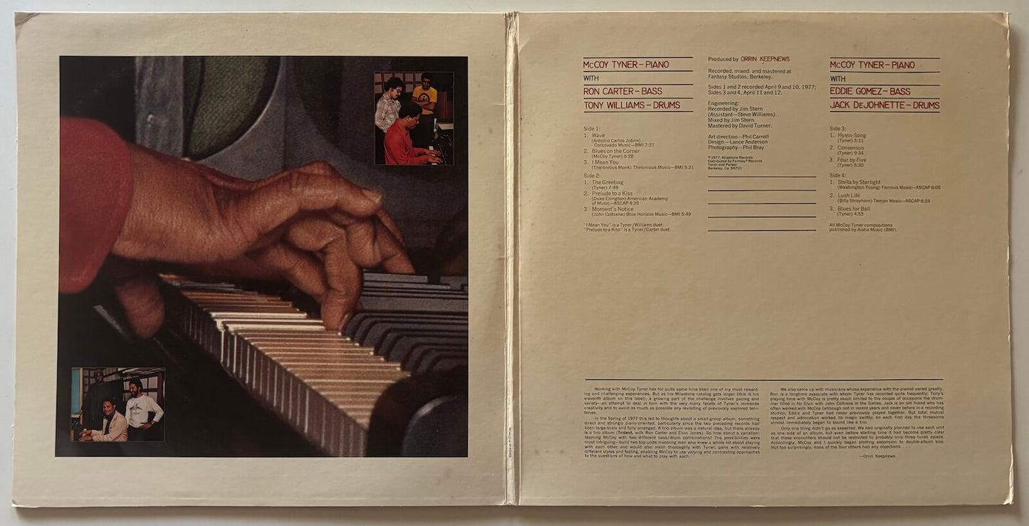 McCoy Tyner - Supertrios (1977 US Milestone 2xLP Gatefold)