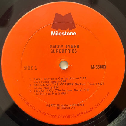McCoy Tyner - Supertrios (1977 US Milestone 2xLP Gatefold)