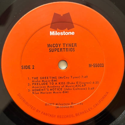 McCoy Tyner - Supertrios (1977 US Milestone 2xLP Gatefold)