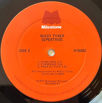 McCoy Tyner - Supertrios (1977 US Milestone 2xLP Gatefold)